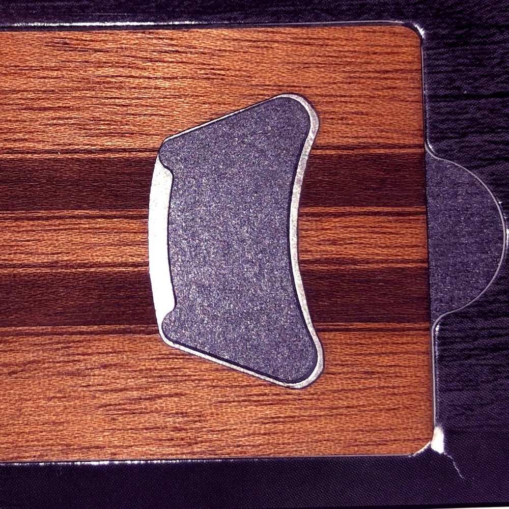 Old fashioned well made wooden bottle opener- **NEVER USED**